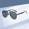 Gafas de sol polarizadas de nailon para hombre 2025, nuevas gafas de conducción especiales, resistentes a la humedad y a la luz ultravioleta.