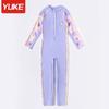 Traje de baño para niñas grandes, de una pieza, 2023, nuevo estilo, estilo princesa, elegante, de manga larga, protector solar, equipo de natación.