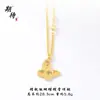 Tienda de Oro Mismo Estilo Mariposa de Hielo Deslumbrante Mariposa de Ensueño Arena Antigua Luz Dorada Lujo de Alta Gama Versátil Collar Color Duradero para Mujeres