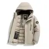 2026 Invierno Transfronterizo Amazon Chaqueta de Algodón Sólido de Color Holgada de Moda Cálida para Hombre Requiere Ajuste de Talla para Mayor Grosor y Calidez