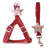 Cuerda para perro correa para perro mascota pata de gallo estrella de mar gato correa de pecho para perro correa para perro correa para perro suministros para mascotas