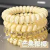 Gomas para el Cabello de Cable Telefónico de Alta Calidad, Cuerdas para el Cabello de Puntos de Alta Elasticidad, Accesorios para el Cabello de Verano para Mujeres, Duraderas, Sin Marcas, Elegantes y Versátiles