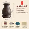 Taza de Moxibustión y Bianstone de Doble Capa con Masajeador, Raspador y Moxibustión Integrados, Venta al por Mayor, Aparato de Moxibustión de Medicina Tradicional China, Taza Dragón de Fuego Antiescaldante