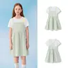 Mismo Estilo que en el Centro Comercial Vestido de Niña Balabala Vestido Infantil 2025 Nuevo Verano Ropa de Trabajo de Secado Rápido para Niños Mayores