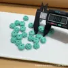 Pingente Charme Flor de Lótus Turquesa Magnetita com Acessórios DIY Joia Colar Venda por Atacado