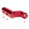 Soporte de Extensión para Espejo Retrovisor de Motocicleta Aleación de Aluminio Soporte de Expansión Multifuncional para Foco GPS Teléfono