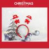 Diadema Estilo Dibujo Animado Navideño Diadema Accesorios para el Cabello de Navidad Gorro Navideño de Papá Noel Disfraz Navideño para Niños