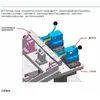 Herramienta de Inspección de Automóviles Piezas Estándar Accesorios Volteo Horizontal Cierre Rápido Mecanismo de Volteo de Sujeción Giratoria 40 60