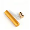 Botella dispensadora de perfume de carcasa de aluminio de alta calidad en stock, botella de perfume, botella rociadora, botella de vidrio para muestras cosméticas de 10 ml con logo