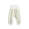 Calça de Cintura Alta para Bebê Primavera e Outono Calça Térmica Quente Protege a Barriga Calça de Casa para Recém-Nascido Calça de Dormir Calça Longa Calça com Fecho na Entreperna