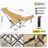 Silla plegable para exteriores con reposapiés, reclinable portátil de tres velocidades, tumbona de playa, silla de luna para camping para la hora del almuerzo