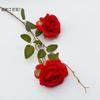 2 rosas búlgaras para arreglos florales de boda, hilera de flores para salón de bodas, camino de plomo, decoración del hogar, flores falsas, flores artificiales al por mayor