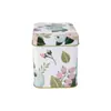 Caja de Lata Rectangular Lata de Comida Caja de Regalo Manualidades Caja Metálica Neutra