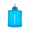 Botella de Agua Suave con Elemento Filtrante, Botella de Agua Plegable para Exteriores, Correr Off-Road, Botella de Agua Suave Portátil de 1L