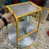 Silla de máquina de coser transpirable con disipación de calor, cojín para silla de trabajo de personal de fábrica de ropa, cojín de banco, cojín de verano frío