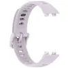 Adecuado para Correa Oficial de Silicona Huawei Band 8/9/10, Correa de Silicona con Cabezal de Metal Huawei Band 9