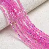 [Atacado] Contas Pontiagudas de Cristal de Vidro Colorido Contas Soltas Pulseira DIY Feita à Mão Acessórios de Joias para Miçangas Materiais