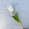 Flor de Tulipa Papagaio Artificial Única com Toque de Luxo, Decoração de Flor Artificial para Sala de Estar e Mesa de Jantar
