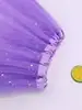 Falda Tutú de Malla de Tres Capas Falda de Velos de Tres Capas Falda de Puntos Ondulados Falda Corta Roja Ropa para Niños Puntos de Estrella