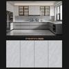 Processamento Personalizado Todo-Cerâmico Mid-Board Azulejos de Mármore por Toda Parte 400X800 Sala de Estar Corredor Cozinha Banheiro Azulejos de Parede