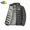 Jaqueta de Penas Masculina Casual Quente Leve de Material de Grafeno Transfronteiriça 80 Penas de Pato Branco Forrada com Lã para Meia-Idade e Idosos Roupa de Inverno