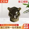 Liga de Zinco Cabeça de Animal Leopardo Tampa de Frasco de Perfume Novo Estilo Tampa de Frasco de Perfume Cosmético Tampa de Frasco de Metal Animal Personalização