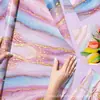 Papel Copia Color Contrastante Oro Rosa Wx199 17g Papel de Envoltura a Prueba de Humedad Dulces de Regalo Papel Decorativo Sydney Gradiente