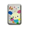 Porta-Cartão Magnético Desenho Animado Fofo Adequado para Apple Magsafe 17Promax Couro 16Pro Cartão de Acesso 15Pr
