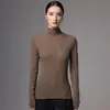 Suéter de malha fina ultrafina, estilo básico simples para mulheres, adequado para usar sozinho ou em camadas, top suave e versátil