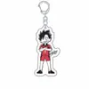 ¡Haikyuu!! llavero anime Kageyama Tobio Hinata Shoyo Kagefuri Kenma Nishinoya Yuuya colgante acrílico
