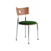 Berg Home Silla de Comedor Nórdica Vintage de Madera Maciza Celebridad de Internet Moderna Minimalista Diseñador Mesa de Comedor Retro Francesa Silla