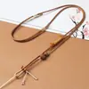 Cordón de Cuero Encerado Ultrafino para Collar, Lanyard, Lujo Ligero y Sensación de Alta Gama, Adecuado para Colgantes de Jade, Duradero y Resistente a la Tensión, No se Deforma Fácilmente