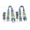 Lanyards de Exhibición Hechos a Medida de Fábrica, Lanyards de Poliéster para Identificación, Lanyards de Teléfono Móvil OEM, Lanyards de Transferencia Térmica del Fabricante