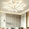 Lámpara de Techo Artística Moderna de Forma Irregular para Proteger los Ojos, Luz Principal de Lujo Moderno para Sala de Estar, Luminaria LED para Decoración del Hogar