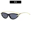 2026 Gafas de Sol Estilo Coreano de Moda Nueva con Patillas de Nudo de Cuerda, Gafas de Sol Trendy Casual de Gama Alta para Comercio Transfronterizo