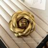 High-end Sense Fragrant Corsage Feminino Nicho Simples High-end Sense All-match Coreano-estilo Casaco Suéter Broche Pin