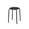 Fabricante de Taburetes Apilables, Taburetes de Metal, Sillas de Comedor Simples Engrosadas para el Hogar, Sillas Redondas Comerciales para Adultos, Taburetes Redondos, Sillas