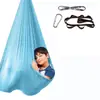 Rede Infantil Altamente Elástica Balanço de Tratamento Sensorial Especial para Crianças Balanço Interno e Externo Cadeira Suspensa Rede de Yoga Aérea