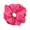 Diadema de satén scrunchie extragrande de moda 2025 para mujer que no tira del pelo