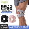Joelheira Patelar Mais Vendida Transfronteiriça com Amortecimento de Silicone e Compressão, Proteção Patelar para Pular Corda, Corrida, Ajuste de Três Níveis, Joelheira de Badminton