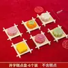 Certificado de noivado estilo chinês, certificado de casamento, pergaminho estilo chinês, decorações em branco para banquete de noivado escritas à mão e suprimentos de mesa
