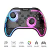 Controlador de Jogo Bluetooth Switch2 Controlador de Jogo para PC Computador Controlador com Botão Mecânico Switch com Iluminação RGB