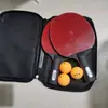 Traje de mesa de ping pong familiar con red y soporte 2 paletas de ping pong con 4 pelotas de ping pong de 3 estrellas un soporte de red