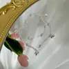 Pulseira Coração Tridimensional de Camada Dupla Super Feérica para Mulheres, Pulseira Empilhável Exquisita de Nicho de Luxo Leve, Joia Versátil e de Alto Padrão