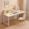 Mesa Estudante Casa Quarto Mesa de Computador Mesa de Trabalho Mesa Simples Mesa de Maquiagem para Meninas Mesa de Estudo Mesa de Escritório para Escrever