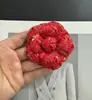 Diámetro 6.6cm Línea Dorada de Gama Alta Flor Pequeña Fragante Forma de Pétalo Flor de Camelia Bolsa para Joyería Ramillete de Flores Más Broche