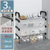 Meikeduo Temu Productos en Stock Transfronterizos Zapatero de Metal Gabinete para Zapatos De Pie Sin Instalación Zapatero Plegable Estante de Almacenamiento Multicapa