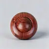Sándalo Morado Sándalo de Sangre Rotatorio Integrado Cuentas Maderal de Palo de Rosa Pieza de Mano Coleccionable Regalo Platillo Volador de Madera Juguete para Aliviar el Estrés Portátil