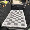 Alfombrilla para mascotas de coche, cojín de sofá de felpa, cojín de asiento grueso antideslizante, cama para perro de coche, colchoneta para dormir para perro para el asiento trasero del coche