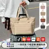 Nova bolsa de ombro feminina para comércio exterior transfronteiriço, bolsa de mão, bolsa de ombro, grande capacidade, preenchida com plumas, leve e simples para outono e inverno